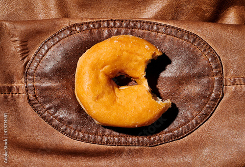 nibbled donut