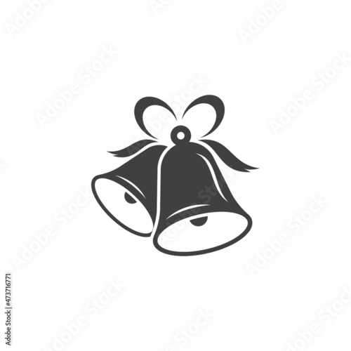 Christmas bell icon photo