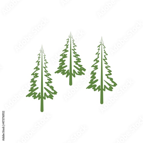 pine tree christmas