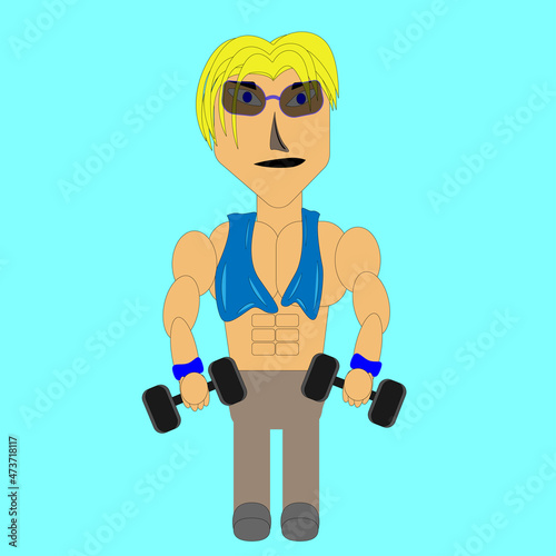 life style cartoons characters illustration
