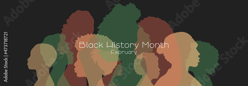 Black History Month banner.