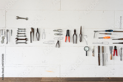 Tools on the wall