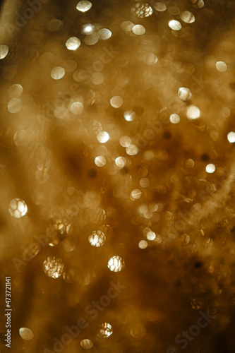 Blur golden texture photo