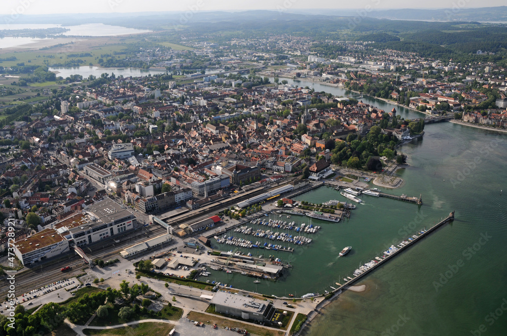 Luftbild Konstanz am Bodensee