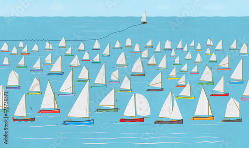 Leaving, Departure, Disillusionment / Catboats