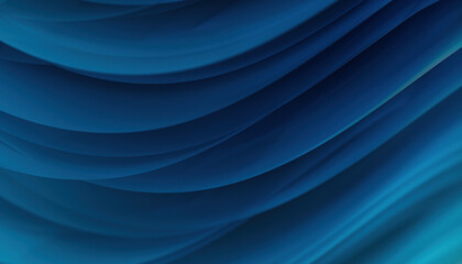 Abstract blue waves