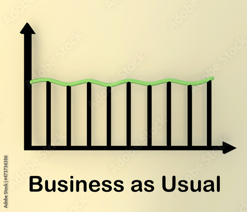 Fotografie Business as Usual concept