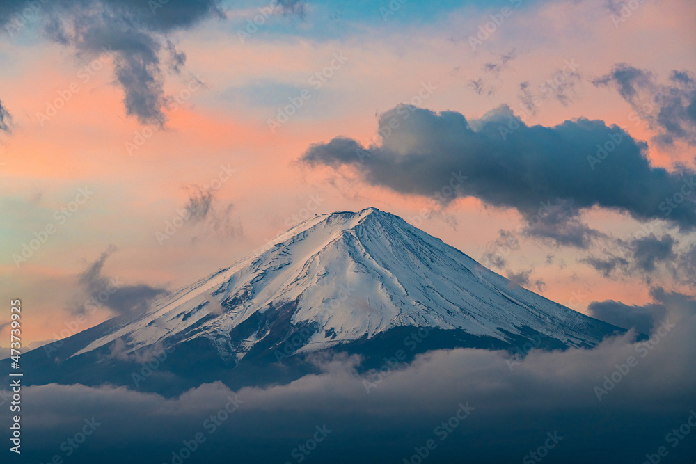Pastel Fuji Sunrise Pastel Fuji Sunrise