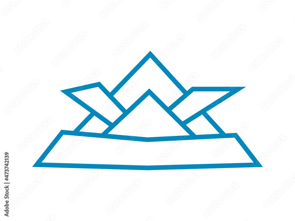 兜 アイコン イラスト こどもの日 端午の節句 Stock Vector | Adobe Stock