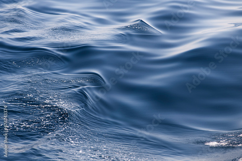 Ripples on water surface photo