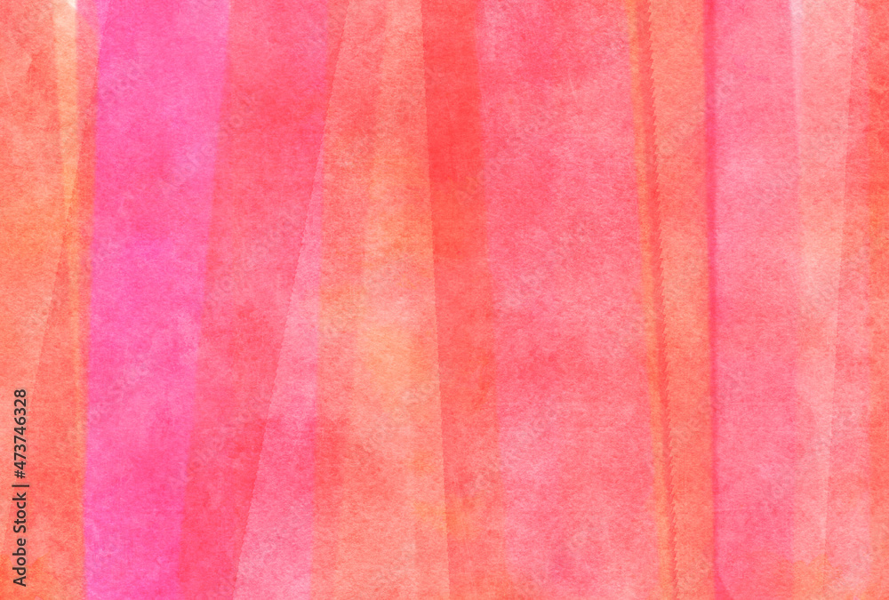 Fototapeta premium 背景素材_水彩テクスチャ_ピンク