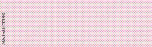 Seamless vector pastel pattern with dark pink polka dots on a sweet baby pink background. 