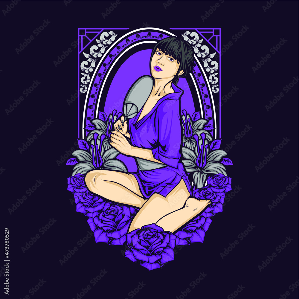 japanese kimono girl