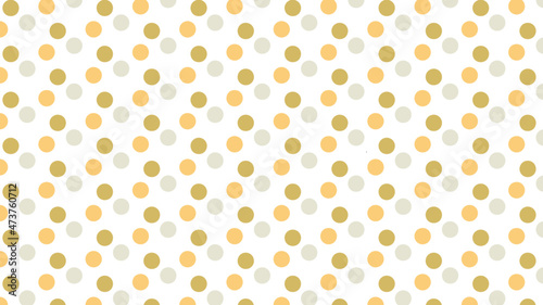 北欧風のやさしげな水玉模様