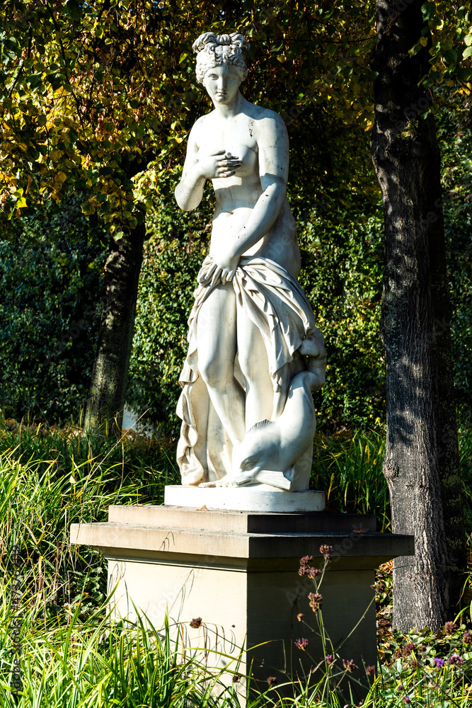 Obraz premium Marmorstatue Venus von Syrakus in Stuttgart