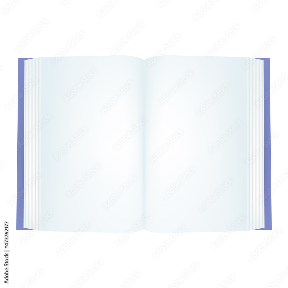 Book icon, stock vector, logo isolated on white background. Illustration Book icon, stock vector, logo isolated on white background. Illustration
