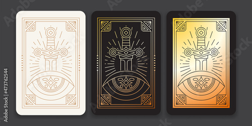 Set of Decorative Frame Illustration Set
