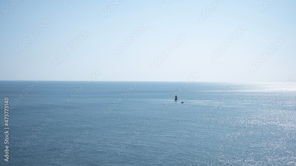 boat on the sea