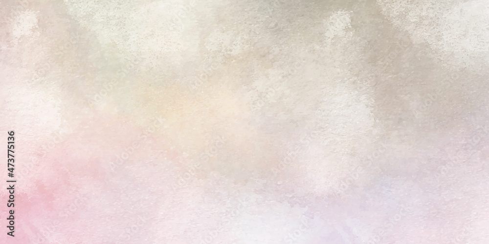 Obraz premium Watercolor paper background. Abstract Painted Illustration. 