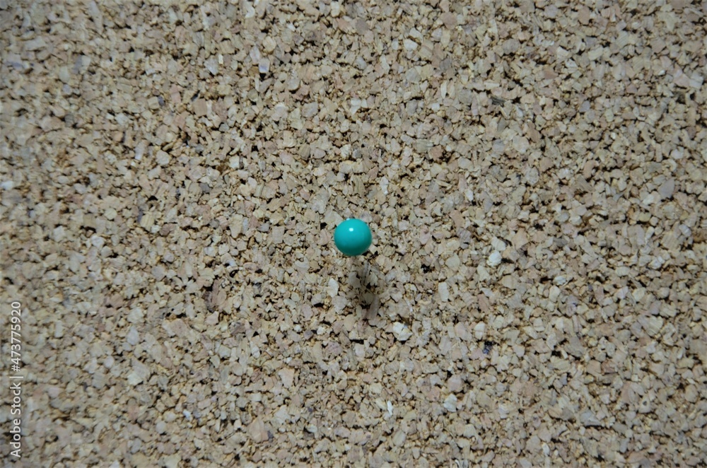 Cork ad board with one button, background for recording Cork ad board with one button, background for recording