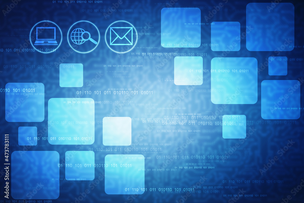 Internet binary data code computing or transmission process, Internet Fiber Optics data Background, Binary Code Background, Digital Abstract technology background Internet binary data code computing or transmission process, Internet Fiber Optics data Background, Binary Code Background, Digital Abstract technology background