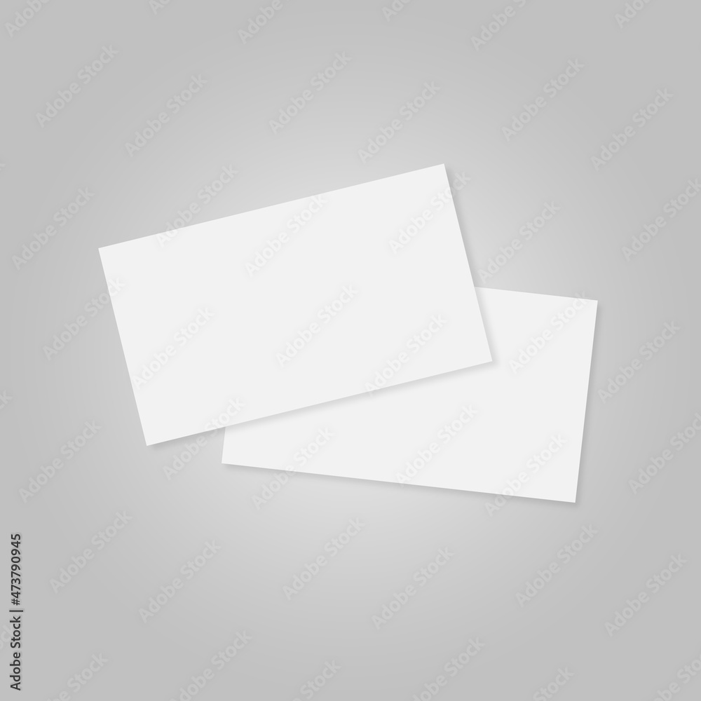 3D Mockup of Business Card. Mockup for Business Card Presentation 3D Mockup of Business Card. Mockup for Business Card Presentation