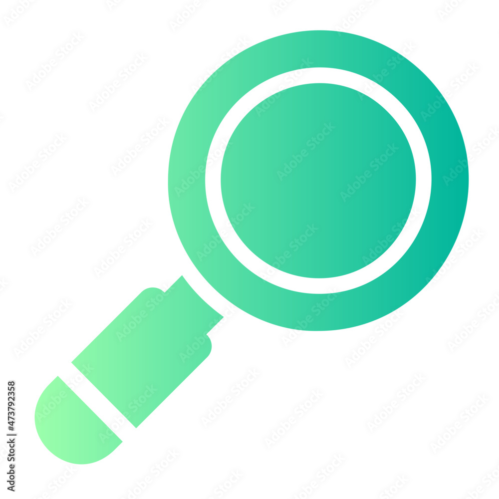 Magnifying Glass gradient icon Magnifying Glass gradient icon