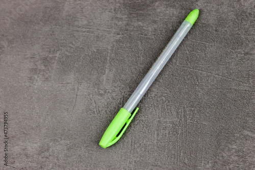 close up of a pen