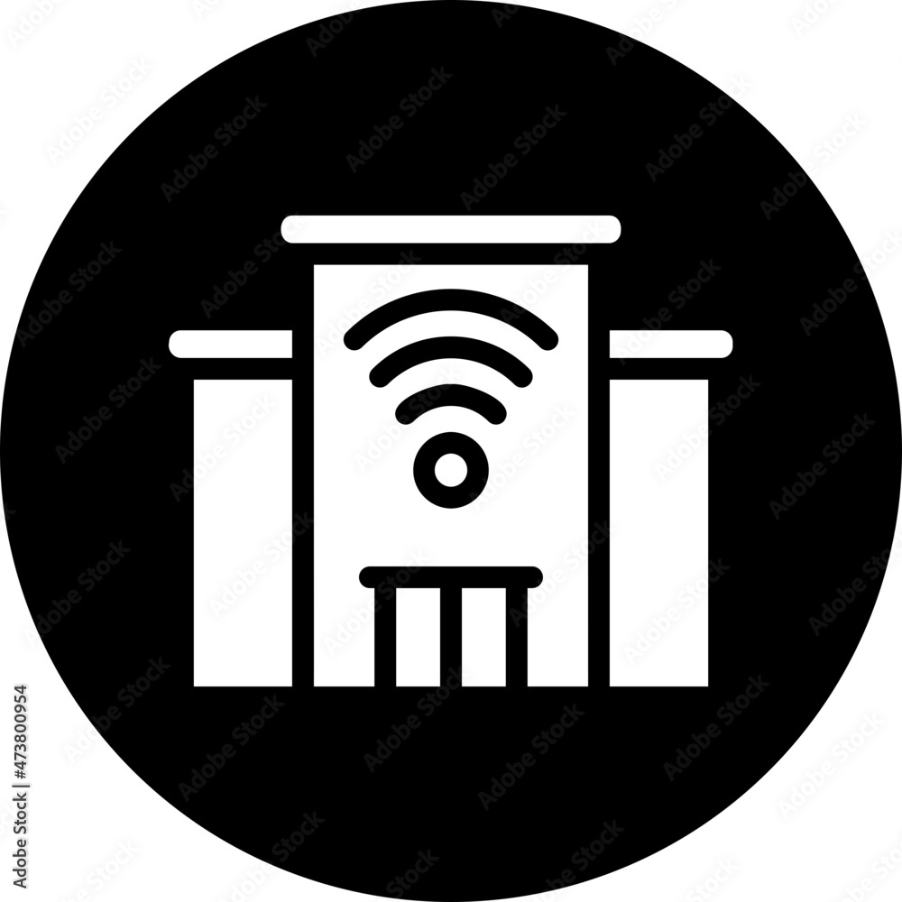 skycraper glyph icon