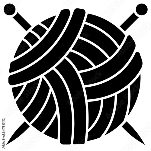 wool solid icon