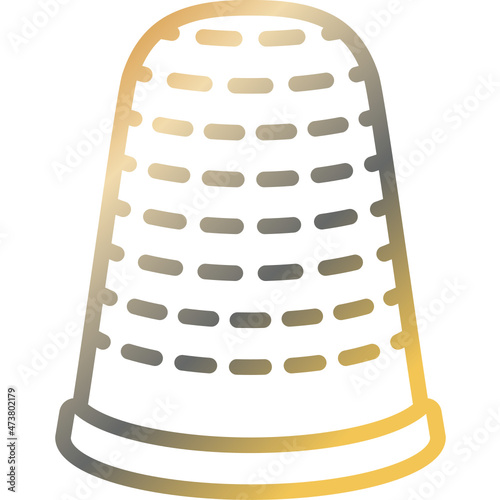 thimble gradient icon