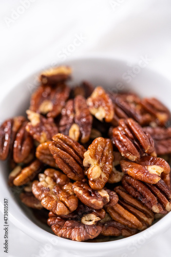 Toasted pecans