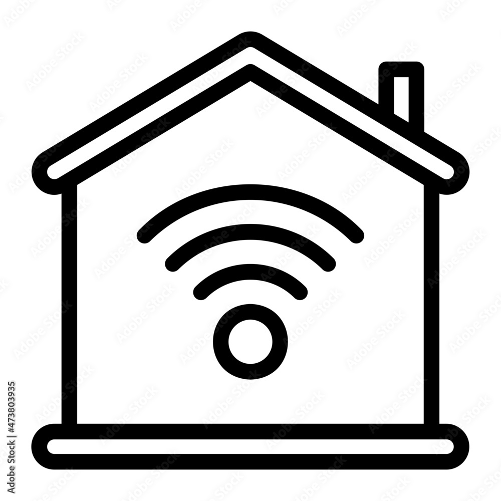 smarthome line icon smarthome line icon
