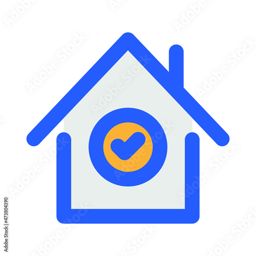 Approve Estate Vector icon which is suitable for commercial work and easily modify or edit it


