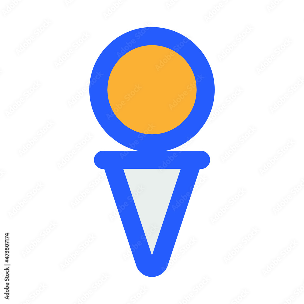 Golf tee Vector icon which is suitable for commercial work and easily modify or edit it Golf tee Vector icon which is suitable for commercial work and easily modify or edit it