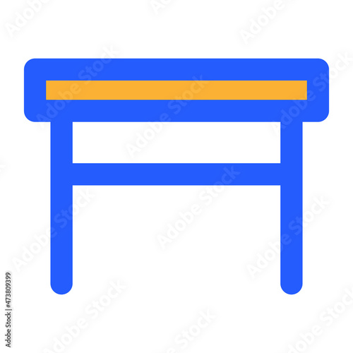 Tabouret Vector icon which is suitable for commercial work and easily modify or edit it

