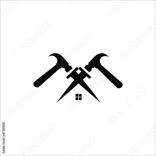 hammer and nails logo