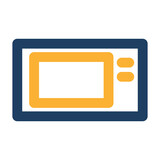 Microwave Oven Vector icon which is suitable for commercial work and easily modify or edit it

