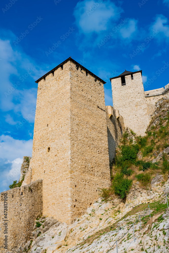 Golubac fortress in Serbia