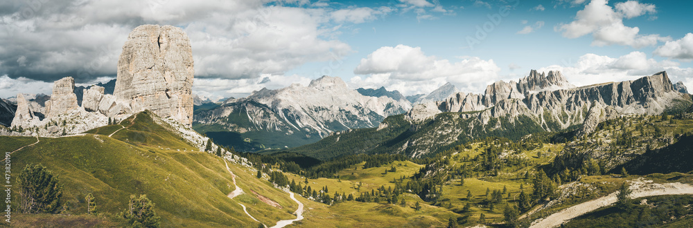Panorama dalle 5 Torri, Dolomiti
