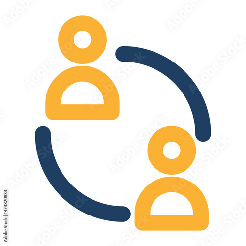 Networking Vector icon which is suitable for commercial work and easily modify or edit it

