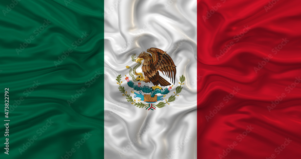Fototapeta premium flag of mexico