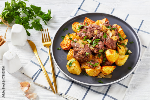 фотографія Yankee Pot Roast, Pot Roast on a plate