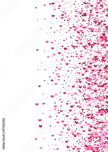 Wallpaper Mural Yellow Gift Heart Frame. Pink Greeting Backdrop. Star Border Texture. Purple Round Shape. Birthday Background. Torontodigital.ca