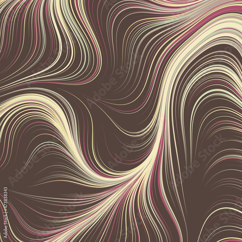 Abstract Perlin Noise Geometric Pattern generative computational art illustration