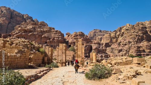 Petra, Jordan, Lost City, Seven Wonders of the World, Red Rose City, UNESCO World Heritage, new7wonders photo