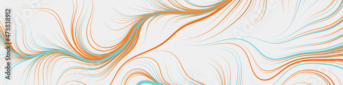 Abstract Perlin Noise Geometric Pattern generative computational art illustration