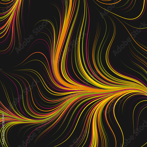 Abstract Perlin Noise Geometric Pattern generative computational art illustration