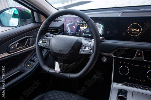 interior of a car