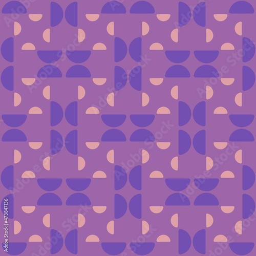 Simple abstract seamless pattern - accent for any surfaces.